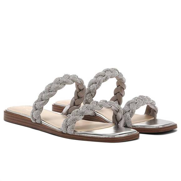 SAM EDELMAN Shoes - NEW SAM EDELMAN women's inette sandals in silver